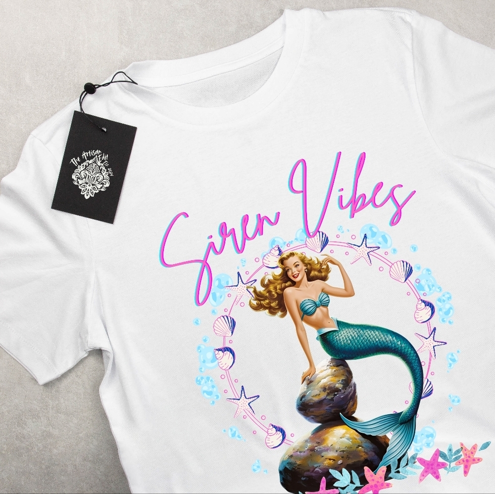 "Siren Vibes" Short Sleeve Unisex Tee​